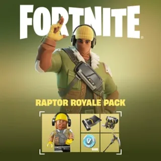 Fortnite - Raptor Royale Pack⚡️⚡️⚡️⚡️