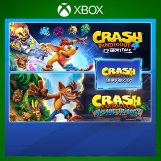 Crash Bandicoot - Quadrilogy Bundle  ⚡️ [𝐅𝐀𝐒𝐓 𝐃𝐄𝐋𝐈𝐕𝐄𝐑𝐘] ⚡️