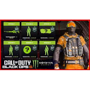 BLACK OPS 6 MONSTER ENERGY BUNDLE 6 FULL SET - Game Items - Gameflip