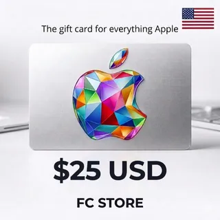 $25.00 USD Apple ITUNES GIFT CARD US ⚡️ [𝐅𝐀𝐒𝐓 𝐃𝐄𝐋𝐈𝐕𝐄𝐑𝐘] ⚡️