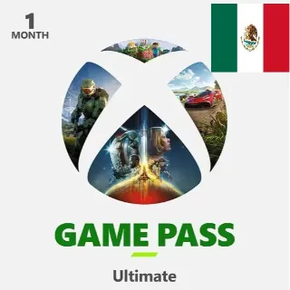 1 month - Xbox Game Pass ULTIMATE KEY - MEXICO