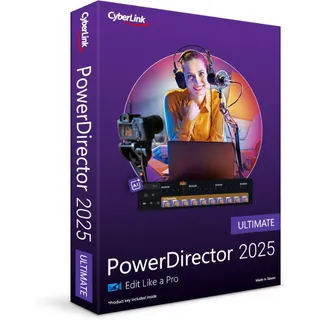PowerDirector 2025 Ultimate: The Ultimate Video Editor and Movie Maker – (New Microsoft Store Account) | Global | Lifetime