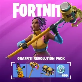 Fortnite - Graffiti Revolution Pack ⚡️ [𝐅𝐀𝐒𝐓 𝐃𝐄𝐋𝐈𝐕𝐄𝐑𝐘] ⚡️