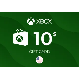 $10.00 Xbox Gift Card 