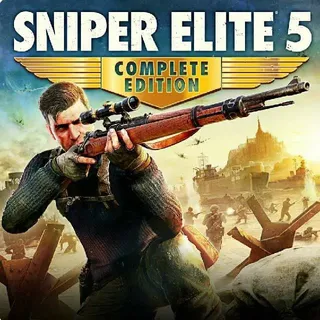 Sniper Elite 5 Complete Edition ⚡️ KEY ⚡️ ⚡️ [𝐅𝐀𝐒𝐓 𝐃𝐄𝐋𝐈𝐕𝐄𝐑𝐘] ⚡️