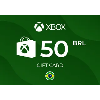 Xbox Live Gift Card 50 BRL  - BRAZIL ⚡️ [𝐅𝐀𝐒𝐓 𝐃𝐄𝐋𝐈𝐕𝐄𝐑𝐘] ⚡️