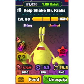 Shiny Kelp Mr.Krabs SF + SB and PP