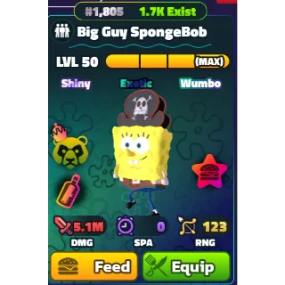 SW Big Guy Spongebob + SB & SF