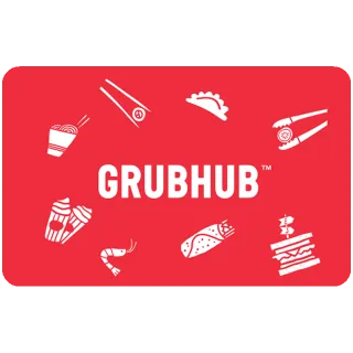 $13.00 GrubHub INSTANT DELIVERY!