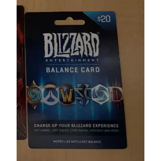 $20.00 USD Blizzard