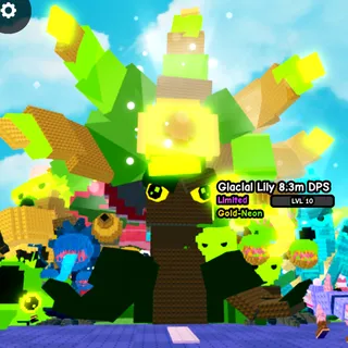 GOLD-NEON GLACIAL LILY