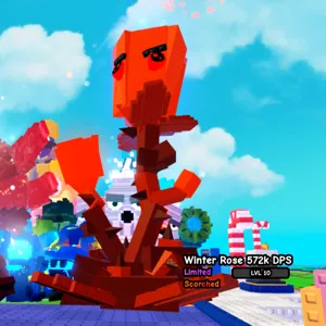 SCORCHED WINTER ROSE