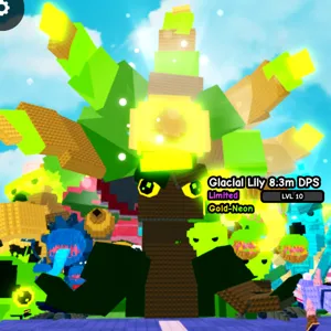 GOLD-NEON GLACIAL LILY