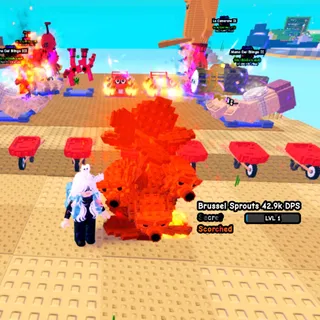 SCORCHED BRUSSEL SPROUTS