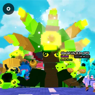 GOLD-NEON GLACIAL LILY