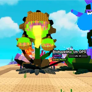 GOLD-NEON BIOHAZELINO