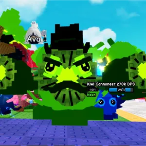 HUGE NEON KIWI CANNONEER