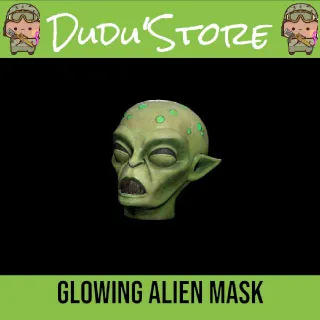 Glowing Alien Mask