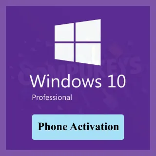 Windows 10 Pro - Phone Activation