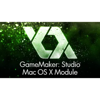 GameMaker: Studio Mac OS X (DLC) | Steam Gift GLOBAL | RARE DELISTED | 100% Genuine
