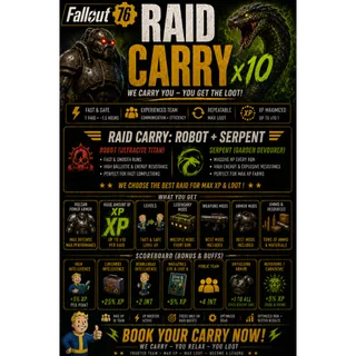 RAID CARRY X10