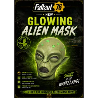  GLOWING ALIEN MASK
