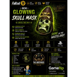 GLOWING SKULL MASK
