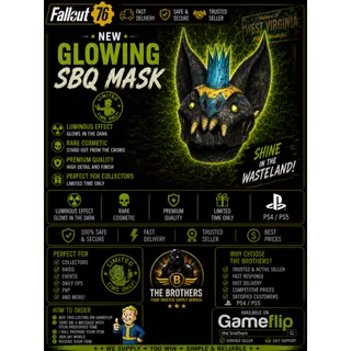 GLOWING SBQ MASK