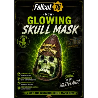 GLOWING SKULL MASK