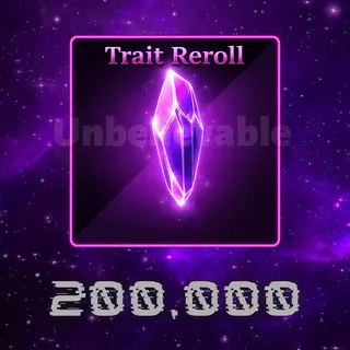 Trait Reroll