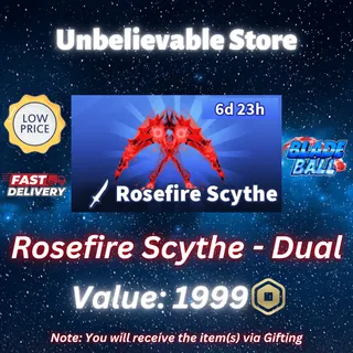 Rosefire Scythe