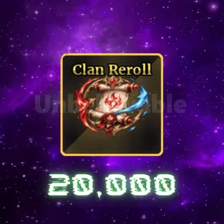 Clan Reroll