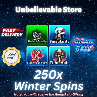 Blade Ball Winter Spins