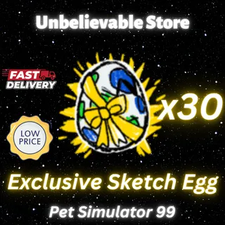 30x Sketch Egg