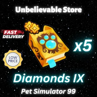 5x Diamonds IX