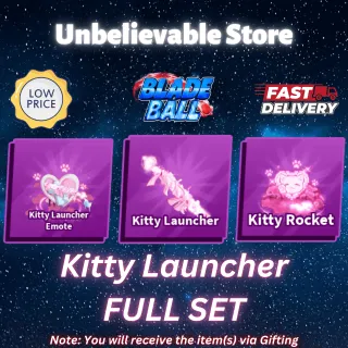 Kitty Launcher Set