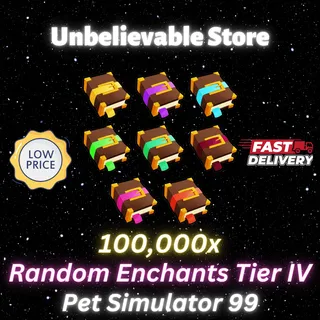 100000x Enchants Tier IV