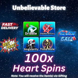 Blade Ball Heart Spins