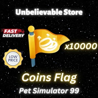 10000x Coins Flag