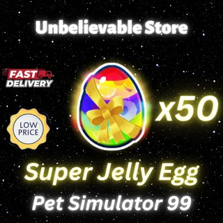 50x Super Jelly Egg
