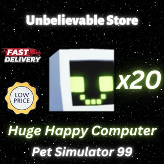 20x Huge Happy Computer