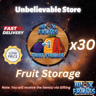 30x Fruit Storage