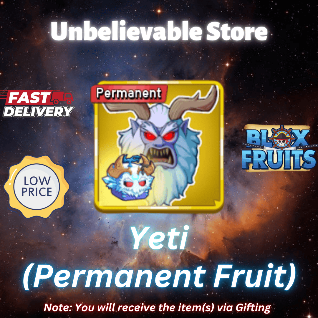 Yeti Fruit - Blox Fruits Game Items - Gameflip