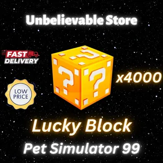 4000x Lucky Block