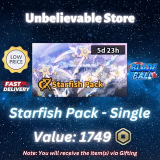 Starfish Pack - Single