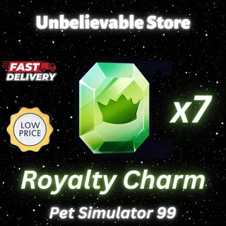 7x Royalty Charm