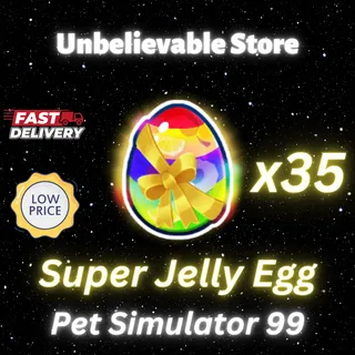 35x Super Jelly Egg