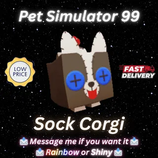 Sock Corgi