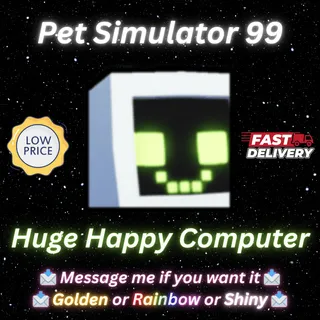 Huge Happy Computer
