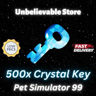 500x Crystal Key
